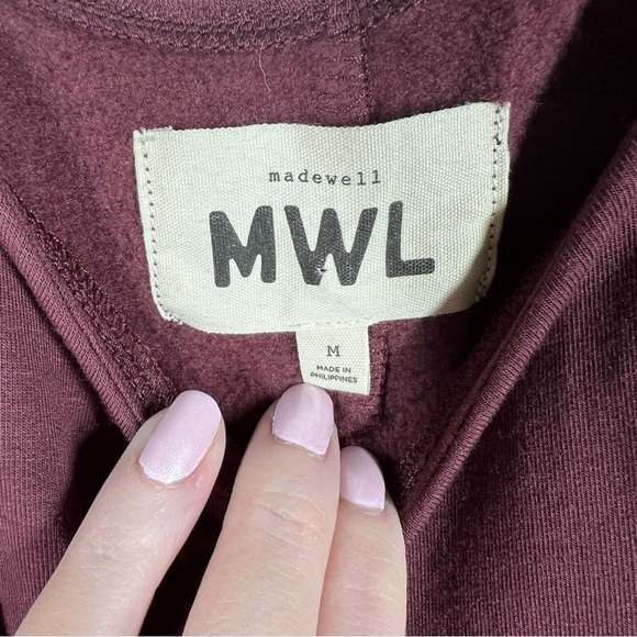 Madewell MWL Rusted Red Pull On Superbrushed Jumpsuit - Picture 4 of 8